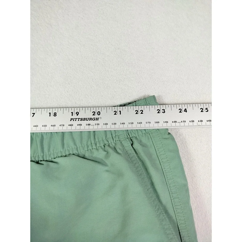 L.L. Bean‎ Swim Trunks Shorts Mens XXL Green Mesh Lined Drawstring Pockets